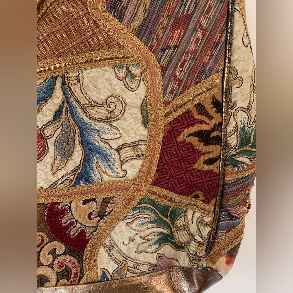 Andr Cellini Patchwork Leather Bag - image 4